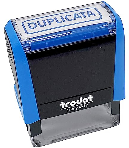trodat 499205 4.0 Text Stamp Machine X-Print 4912 Duplicata