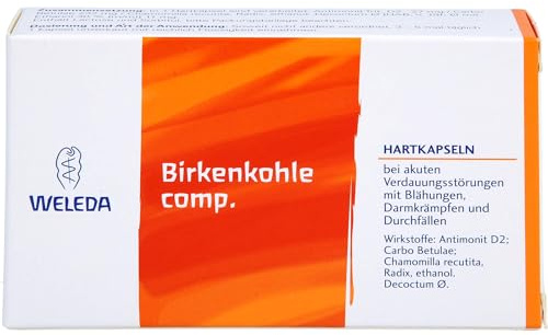 BIRKENKOHLE comp.Hartkapseln 20 St