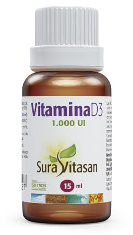 SURA VITASAN Vitamina D3 1.000 UI Líquida Gotas 15 ml