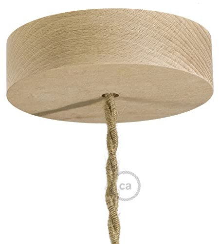 creative cables Kit Rosace en Bois - Neutre