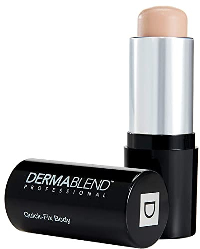 Dermablend Quick Fix Body Foundation Stick - Provides Natural, Non-Cakey Finish - Flawless Coverage For Skin Imperfections - Post Laser And Surgical Use - Long Lasting Coverage - 10C Nude - 12 G