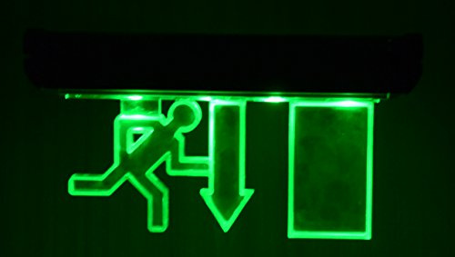 Notleuchte Notbeleuchtung Exit Notausgang Fluchtwegleuchte Notlicht Fluchtweg 8LED