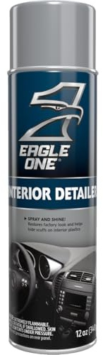 Eagle One Car Interior Detailer, One Step Detailer Spray for Cars, Trucks, 12 Oz
