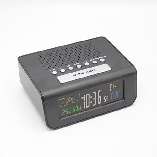 FISHTEC ® Radioväckarklocka – dynamiska färger