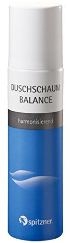 Spitzner Duschschaum Gleichgewicht 150 ml – Harmonisierende Wellness-Dusche mit fruchtigen und exotisch-holzigen Essenzen, sanft reinigender Schaum, hautverträglich und 100% vegan