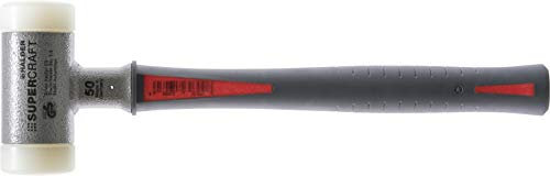Schonhammer rückschlagfrei Nylon weiß Supercraft, 40 mm Kopf