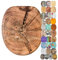 Sanilo WC Sitz ohne Absenkautomatik, viele schöne Holz Toilettendeckel zur Auswahl, hochwertige und stabile Qualität (Old Tree)