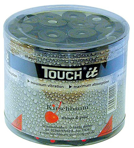 Kirschbaum Touch it Pro Over Grip, Weiß/Schwarz/Blau/Gelb/Grün