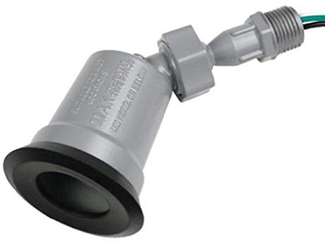 Weatherproof Swivel Lampholder, Traditional or CFL, Use Par 38 Bulb, Gray - LTS100S