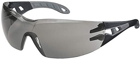Uvex Pheos Schutzbrille - Supravision Extreme - Getönt/Schwarz-Grau
