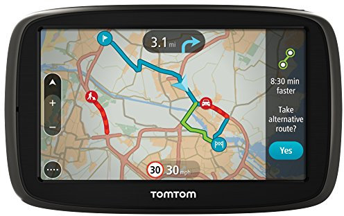 TomTom GO 50 5 inch Sat Nav with Western European Maps and Lifetime Map and Traffic Updates
