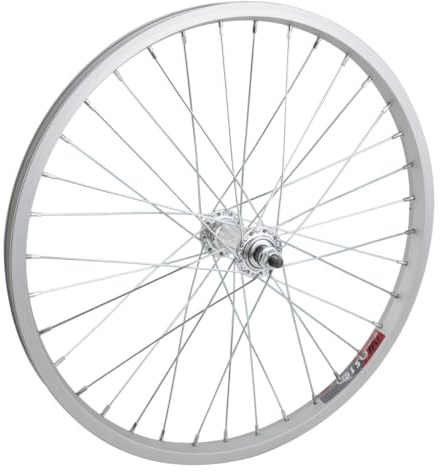 WheelMaster Front Bicycle Wheel 20 x 1.75, 36H, Alloy, Bolt On, Silver
