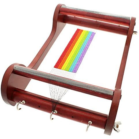 The Beadsmith Perlen-Webrahmen aus Holz, 17,8 x 27,9 x 7,6 cm, für Erwachsene, nicht zusammenklappbar