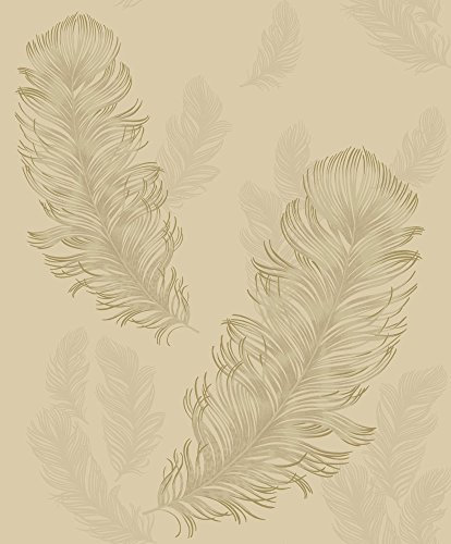 Arthouse 673601 Sirius Wallpaper, Gold 53 cm x 10.05 m