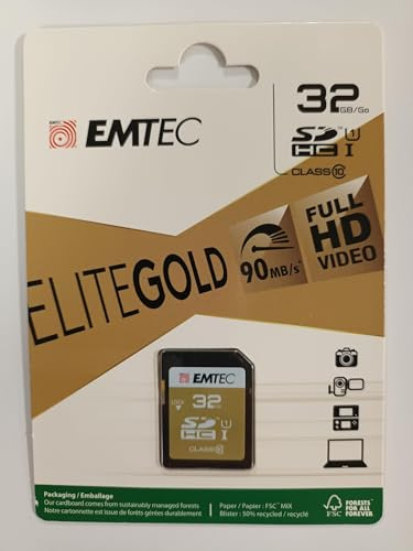 Emtec SDHC 32GB UHS1 U1 EliteGold