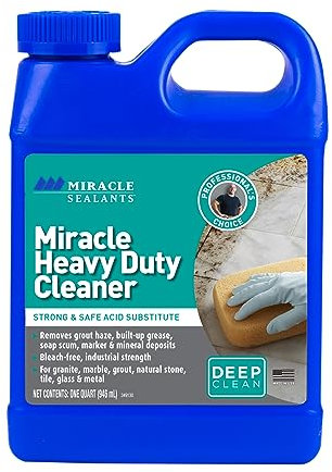 Miracle Sealants Heavy-Duty Non-Acidic Tile & Stone Cleaner, Quart