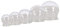 Schröpfgläser 2,5-6,5 cm, 5er Set, Schröpfglas Set, medizinisch Schröpfen