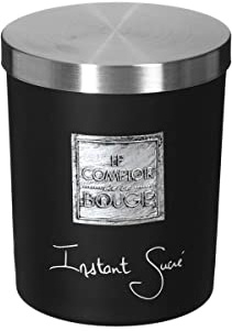 Atmosphera - Duftkerze Loyd - Vanille - Karamell 210 g - Schwarz