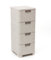 CURVER Regal mit 4 Schubladen STYLE Regal mit 4 Schubladen, Polypropylene, cremig, 33x38x79