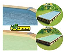 Ubbink - Liner seul pour piscine bois Linéa 11,00 x 5,00 x 1,40 m Bleu