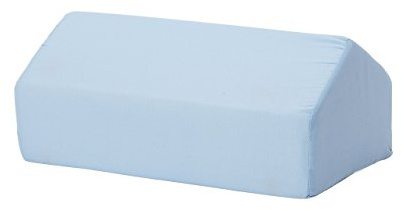 DMI Leg Elevation Bolster Pillow, Ankle and Knee Support, Leg Elevation, Back, Lumbar and Neck Relief, 16.5 x 10 x 7 in, Blue