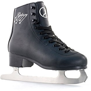 SFR Galaxy Black Snr Figure Skates