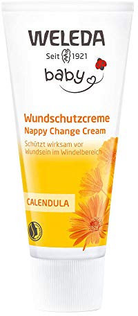 Weleda Calendula-Babycreme, 4er Pack (4 x 75 ml)