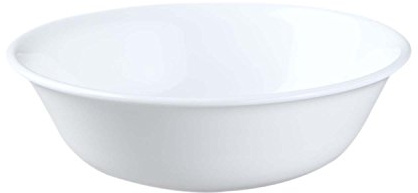 Corelle Müslischale Winter Frost White aus Vitrelle-Glas 532 ml, 6er-Set