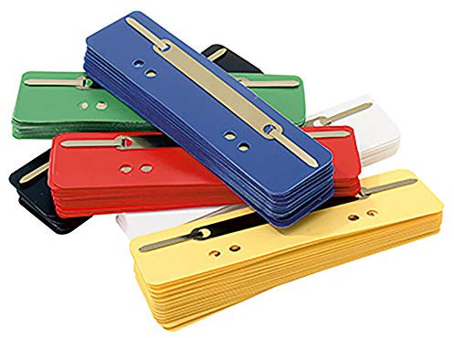 Soennecken Heftstreifen 3184 PP Metalldeckl. d.blau 25 St./Pack.