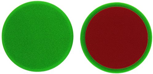 ALCLEAR 5516030G Ceramic Cutting Pad, bil polersvamp, diameter: 160 x 30 mm, grön, 2-pack, polerdyna polerad dyna svamp polerskum f. Poleringsmaskin