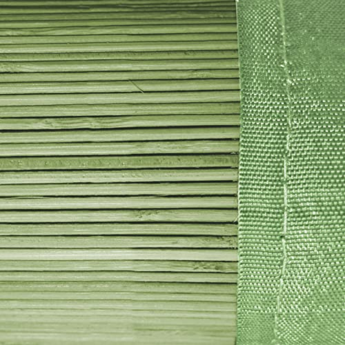 VERDELOOK Oceania, tapparella in cannette di bambù Sottile, 60x230 cm, Verde