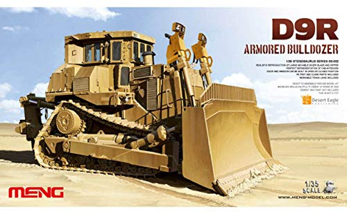 Meng Kit Modello Bulldozer corazzato D9R in Scala 1:35 (Multicolore)