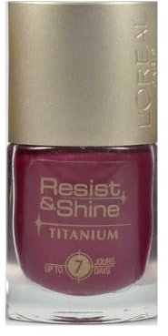 L'Oral Paris Resist & Shine Titanium Nail Varnish No.651 9 ml
