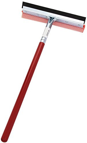 Bottari 32142 Pulivetro Auto, 25 cm, con Manico e Spugna per Moscerini