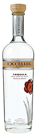 Excellia Tequila Blanco, 70 cl, 40% ABV, Made from Blue Agave, and finished in Cognac and Sauternes Casks