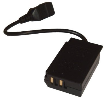 vhbw DC Kuppler Netzadapter kompatibel mit Nikon EH-5 Netzteil passt für EN-EL20a, EN-EL20