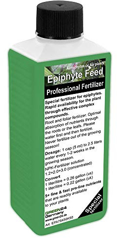 GREEN24 Epiphytes Tillandsia Bromelia (Aerophytes or Air Plants) Liquid Fertilizer HighTech NPK, Epiphyte Foliar Fertiliser - Plant Food