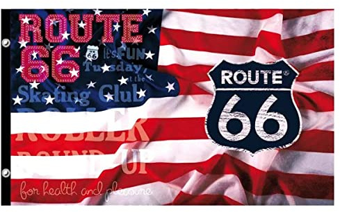 Drapeau Route 66 - Feel the freedom