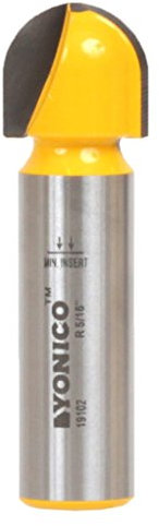 Yonico 19102 5/8-Inch Diameter Core Box Router Bit 1/2-Inch Shank