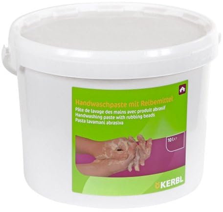 Kerbl Handwaschpaste (Reinigungspase) mit Reibemittel, 10000 ml / Eimer, Nr. 151172