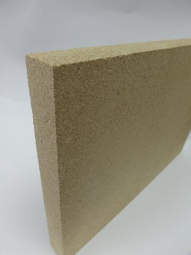 Vermiculite 2cm 33x24cm Schamottersatz Schamottstein