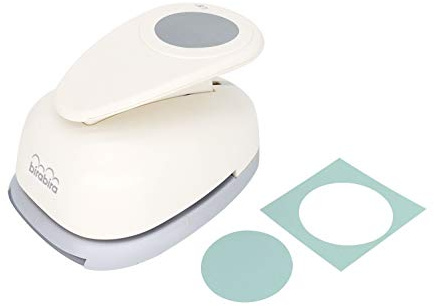 Bira Craft 2.5 inch Circle Lever Action Craft Punch for Paper Crafting Scrapbooking Cards