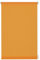 Gardinia Rollo zum Klemmen oder Kleben, Tageslicht-Rollo, Blickdicht, Alle Montage-Teile inklusive, EASYFIX Rollo Uni, Orange, 120 x 150 cm (BxH)