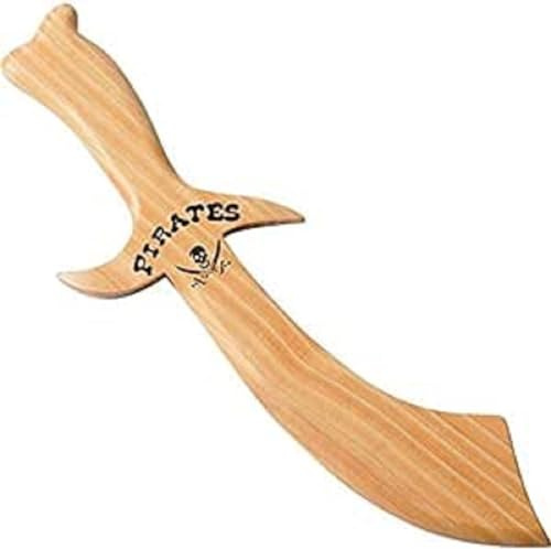 Schrödel J.G Épée Robuste en Bois véritable, pour Jeux de Chevaliers/Pirates - Marron Clair (980 0135) - 28 cm