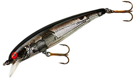 Bomber Long A Angelköder, Silver Flash/Black Back