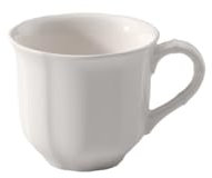 Villeroy & Boch, Manoir Tazzina Da Caffè Bianco, Lavabile In Lavastoviglie, Adatto Per Microonde, Stoviglie, Ceramica, Porcellana Premium