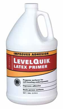 Custom Building Products LevelQuik Latex Primer 1 Gallon [Set of 4]