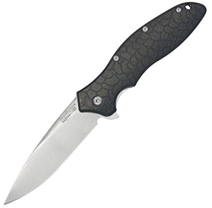 Kershaw Oso Sweet Pocket Knife, Black, 3 Inch Drop Point Blade