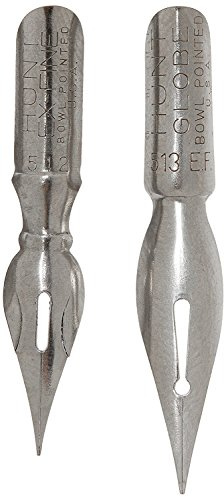 Speedball Calligraphy Pen Nibs 2/Pkg-512 &513EF (27129140)