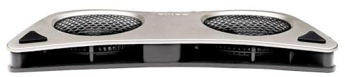 Antec Notebook Cooler to Go - Base Per Notebooks 2 Ventole 80x15mm 1800rpm Per Dissipare Il Calore, Alimentazione Via Porta Usb, Noise 23dba 13cfm